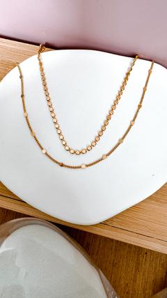 Colar Melina Dourado - loja online