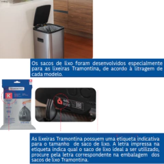 Saco de Lixo Tramontina 40 Litros com 15 Unidades - comprar online