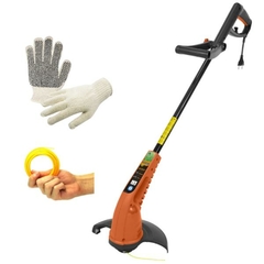 Kit Aparador de Grama com Nylon e Par de Luvas 127 V