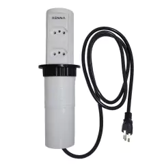 Torre de Tomada Renna Automática 2 Tomadas Branca