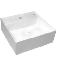 Cuba Apoio Quadrada 41X14,5cm Branco Docol Louça - comprar online