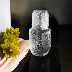 Moringa de Vidro com Copo Daisy 500ml/145ml Wolff na internet