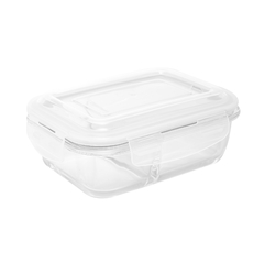 Pote Hermético com Divisória Borossolicato 640ml
