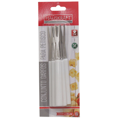GARFO P PETISCO INOX BR 6PCS - comprar online