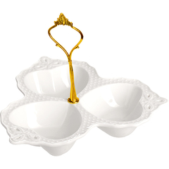 ENFEITE ELLEGANCE PORCELANA 20,5CM