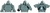 Stickers Lenticulares 3D Alphonse Elric (3 formas)