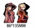 Stickers Lenticulares 3D Asuka Langley Leadership ( 2 formas)