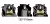 Stickers Lenticulares 3D Orochimaru (3 formas)