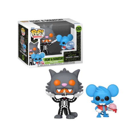 Funko Pop! Television #1267 Los Simpsons - Itchy & Scratchy