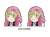 Sticker Lenticular Mitsuri Kanroji (2 formas)