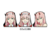 Stickers Lenticulares 3D Zero Two (3 formas)