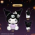 Peluche Kuromi con Corazón (30cm) - tienda online