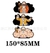 Sticker Lenticular 3D Maestro Roshi (3 formas)
