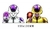 Sticker Lenticular 3D Gold Freezer (2 formas)
