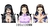 Stickers Lenticular 3D Nico Robin ( 3 formas)