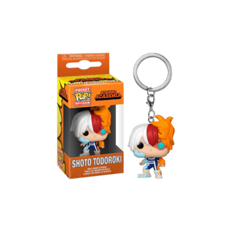 Keychain FunkoPop de Todoroki ( MyheroAcademia)