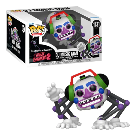 Funko Pop Five Nights At Freddy's Help Wanted 2 Dj Music Man