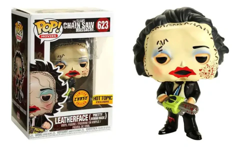 Funko Pop! Movies Leatherface Pretty Woman Mask #623(Chase) Hot Topic