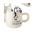 Taza De Cerámica Oso panda + Bombilla de cristal y Tapita - tienda online