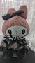 Kuromi y MyMelody de Peluche estilo Gótico (25 cm) - Tricky Kids