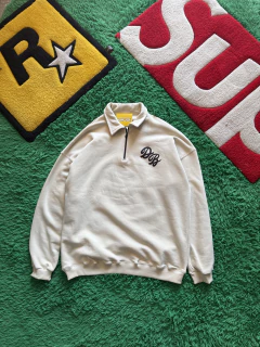 buzos frizados sin capucha blanco - comprar online