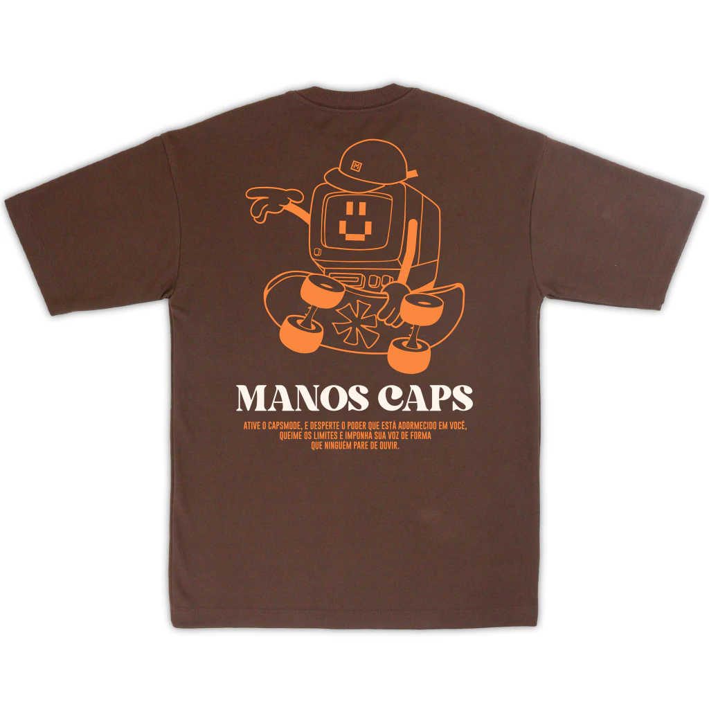 Oversized Marrom Cybergrind