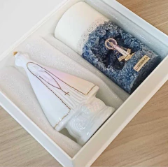 KIt N.Sra Aparecida Quartzo & Porcelana