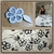 Carimbo Kit Flor e Folha