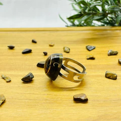 Anel Ogonite - Olho de Tigre - Resolução de Conflitos na internet