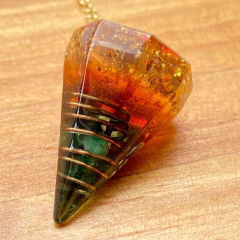 Orgonite Pêndulo de Santa Esmeralda - Decreto de Cura - comprar online