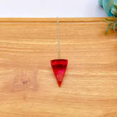 Orgonite Pêndulo de Quartzo Rosa - Amor na internet