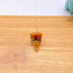 Orgonite Pêndulo de Olho de Tigre - Abertura de Prosperidade na internet