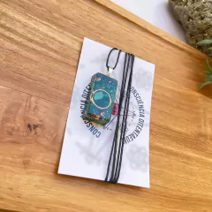 Colar Orgonite - Malaquita - Limpeza de Karma - comprar online