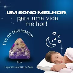 Guardião do sono - Ametista - Orgonite de Travesseiro - Consciência Oitentaeum Orgonites
