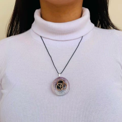 Colar Orgonite - Tríade Mística - Ancoramento, Transformador - comprar online