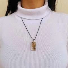 Colar Labradorita - Evita Perdas Energéticas na internet