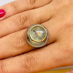 Anel Água Marinha na internet