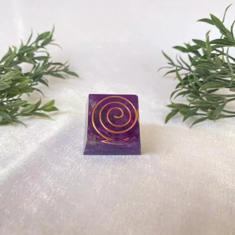 Orgonite Transmutação - Ametista - Proteção e Transmutação