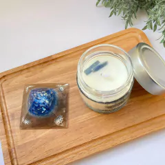 Kit Proteção Espiritual e quebra de Contatos - Pirâmide do Arcanjo Miguel 6cm / Vela de Arcanjo Miguel 150g - comprar online