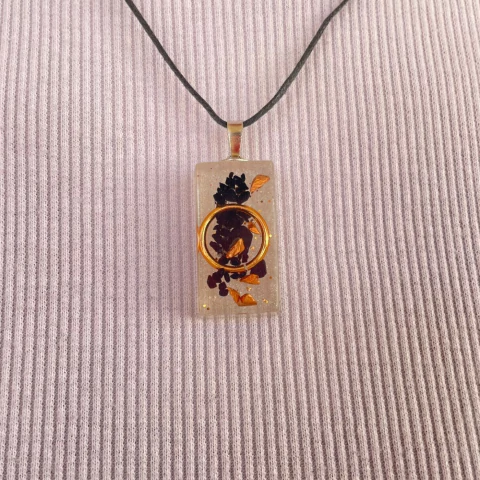 Colar Orgonite - Turmalina Negra - Proteção Energética