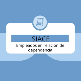 SIACE - Empleados en relación de dependencia