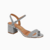 Sandalia Vizanno Gliter Mini Shine Metal Glamour 6291-900-13410 Mujer (Plata)