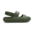 Sandalias Lady Stork Nazarena Mujer (Verde Militar)