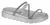 Sandalia Vizzano Tira Pronto Strass - (Plata) - comprar online