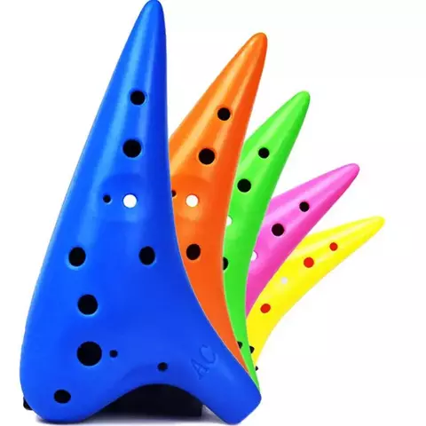 Ocarina 12 furos - Resina de Plástico - comprar online