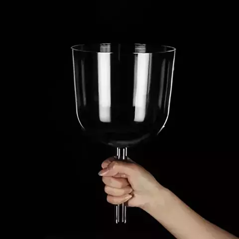 Taça de Cristal de bastão todas as notas 10 a 20 cm/diam