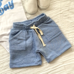 Short Rustico Celeste