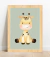 Quadro infantil safari girafa - comprar online