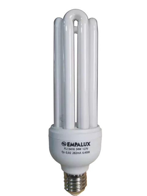 Fluorescente Compacta 34W 6400K 127V 4U Branca Fria - comprar online