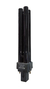 Fluorescente PL 26W BLB G24d-3 (2 pinos) NEGRA